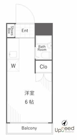 ドミールさつきが丘の物件間取画像